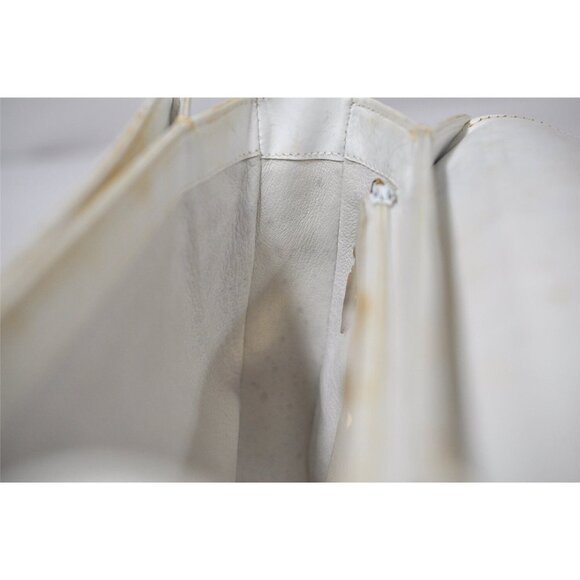 Gucci Ivory Leather 1955 Horse-bit Shoulder Bag with Two-tone Hardware - Picture 7 of 16